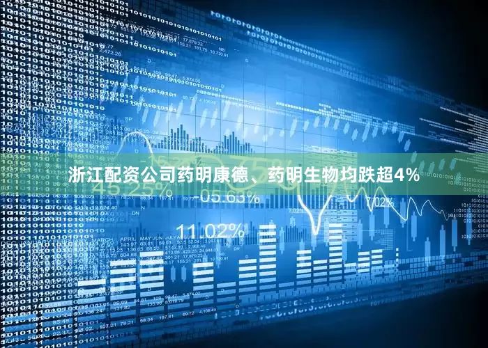 浙江配资公司药明康德、药明生物均跌超4%