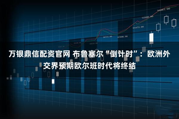 万银鼎信配资官网 布鲁塞尔“倒计时”：欧洲外交界预期欧尔班时代将终结